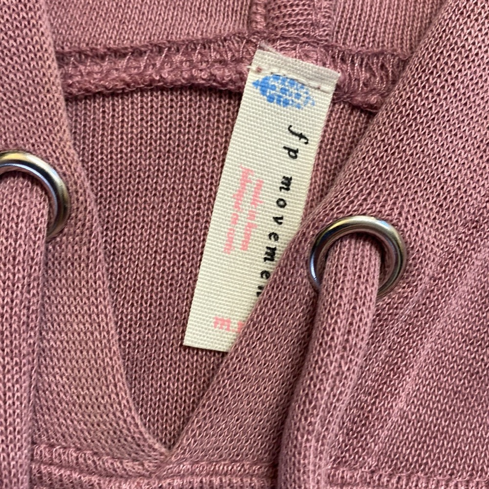 - Fp Movement Open Back Back Into It Sweater Sz M - image 3